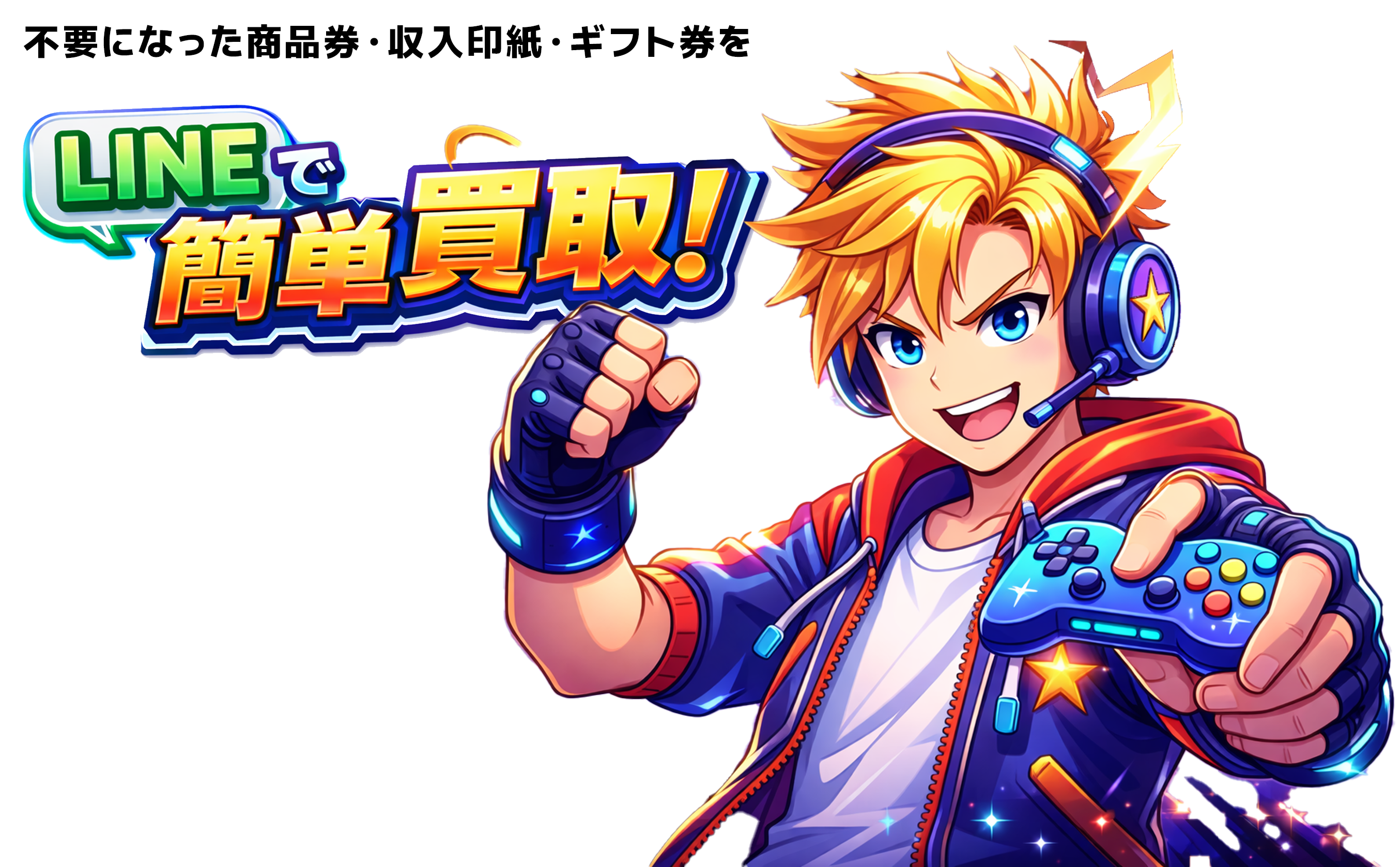 不要になった商品券・収入印紙・ギフト券をLINEで簡単買取！最短10分/査定無料/複雑な項目ナシ